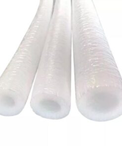 Tubo Isolante Polietileno Blindado Inverter Branco  10mm Barra de 2 metros