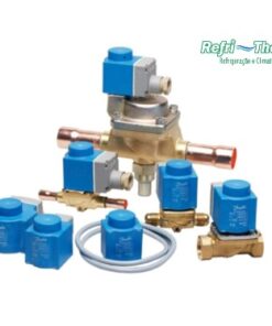 Bobina Válvula Solenoide com Cabo 1 metro 018F6282 14W 220V 50/60Hz Danfoss