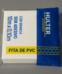 Kit 10 Fitas Pvc Branca S/adesivo - 10m