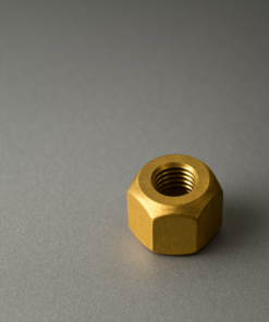 Porca Curta Forjada Sae Flange Tubo Cobre