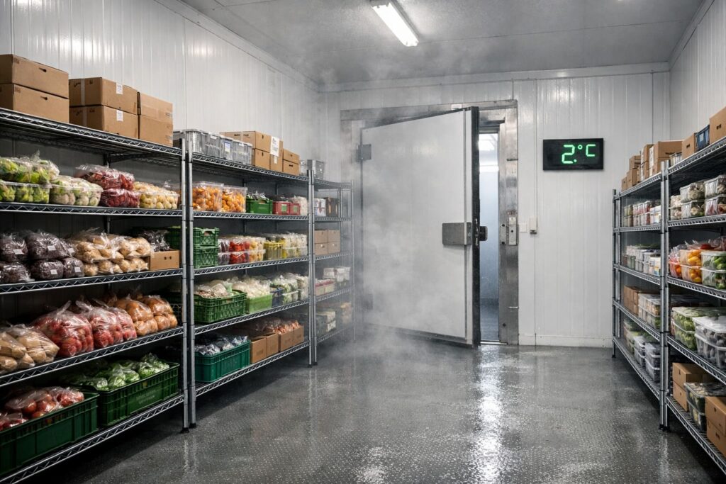 Como organizar sua câmara fria de forma eficiente e segura